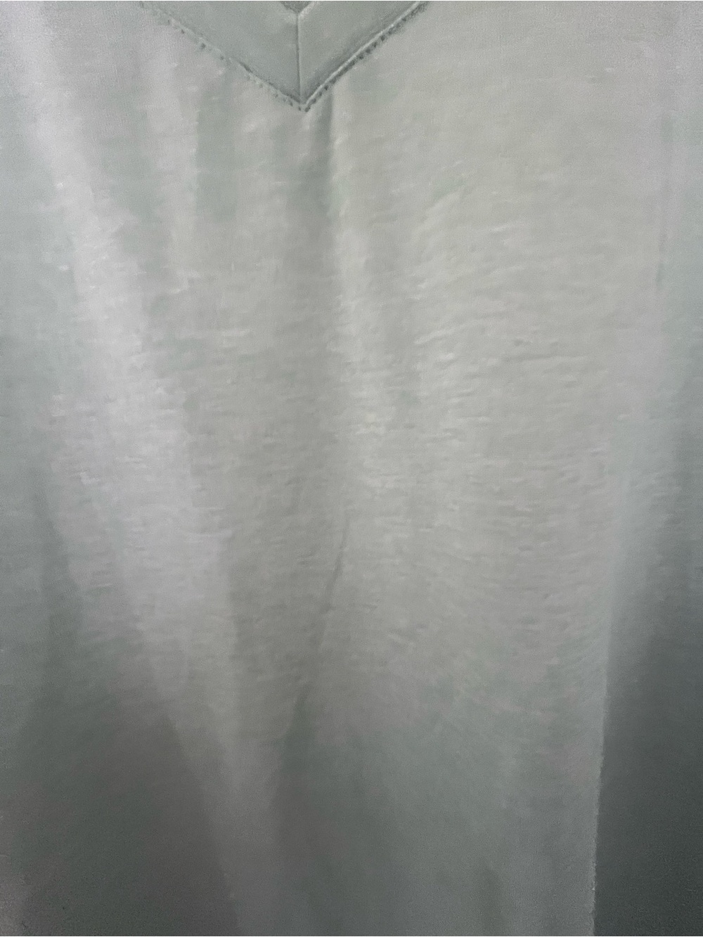 Ideology Light Mint GreenV-Neck Tee 3X - Picture 4 of 5